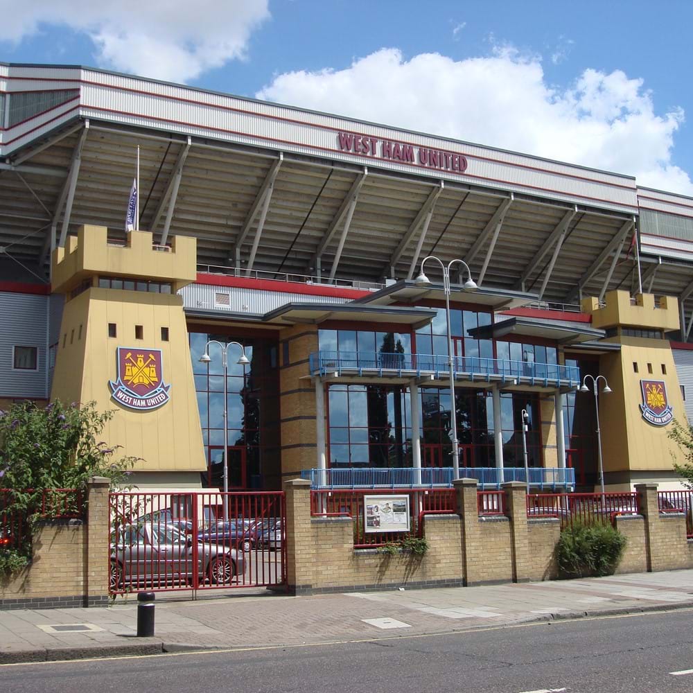 Boleyn Ground - the home of West Ham United football club