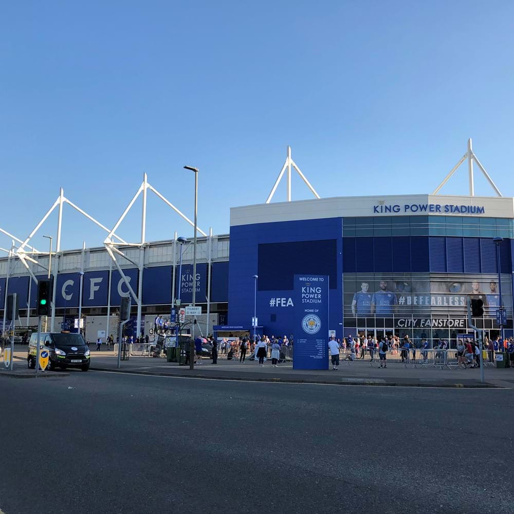 King Power Stadium - the home of Leicester City football club