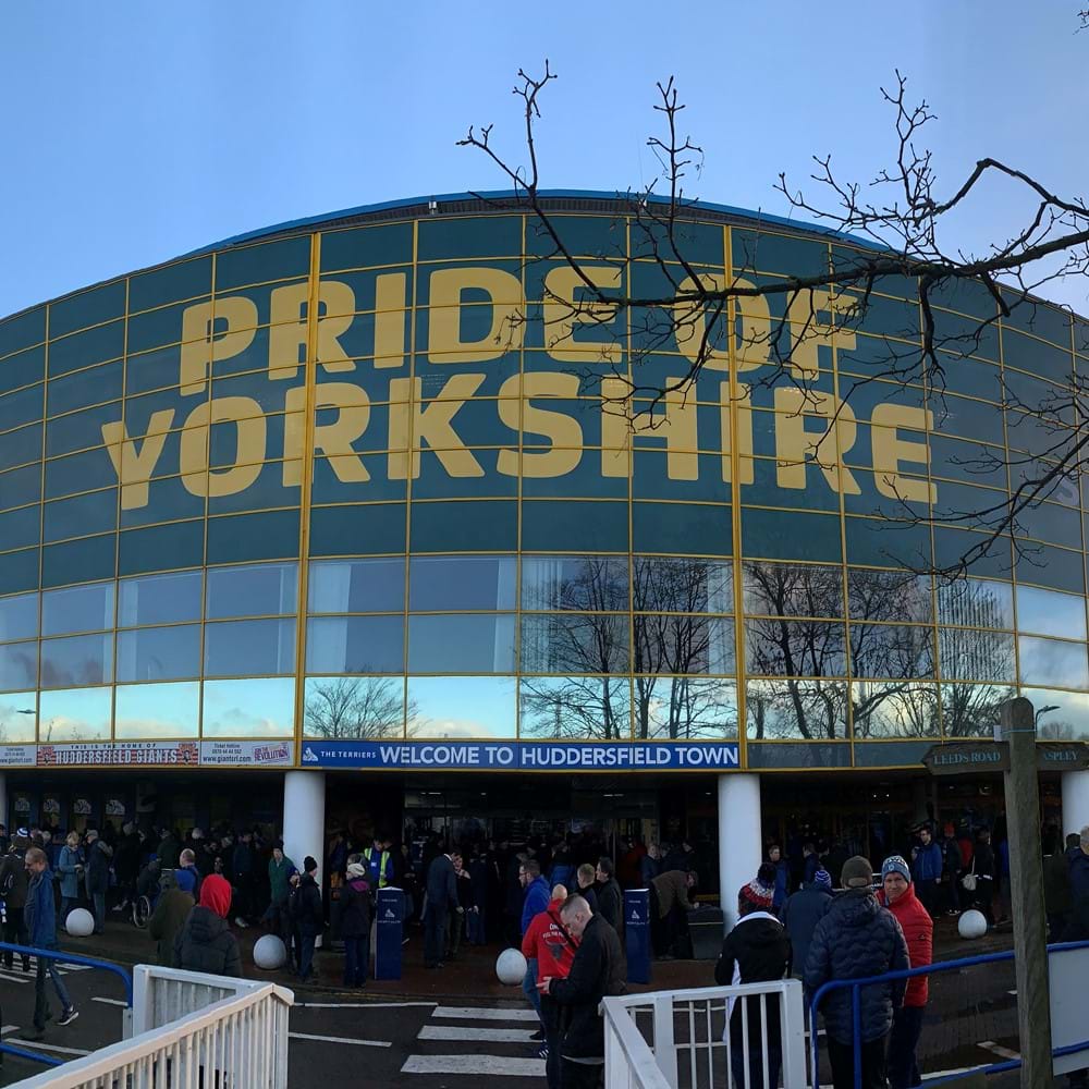 Kirklees Stadium - the home of Huddersfield Town football club