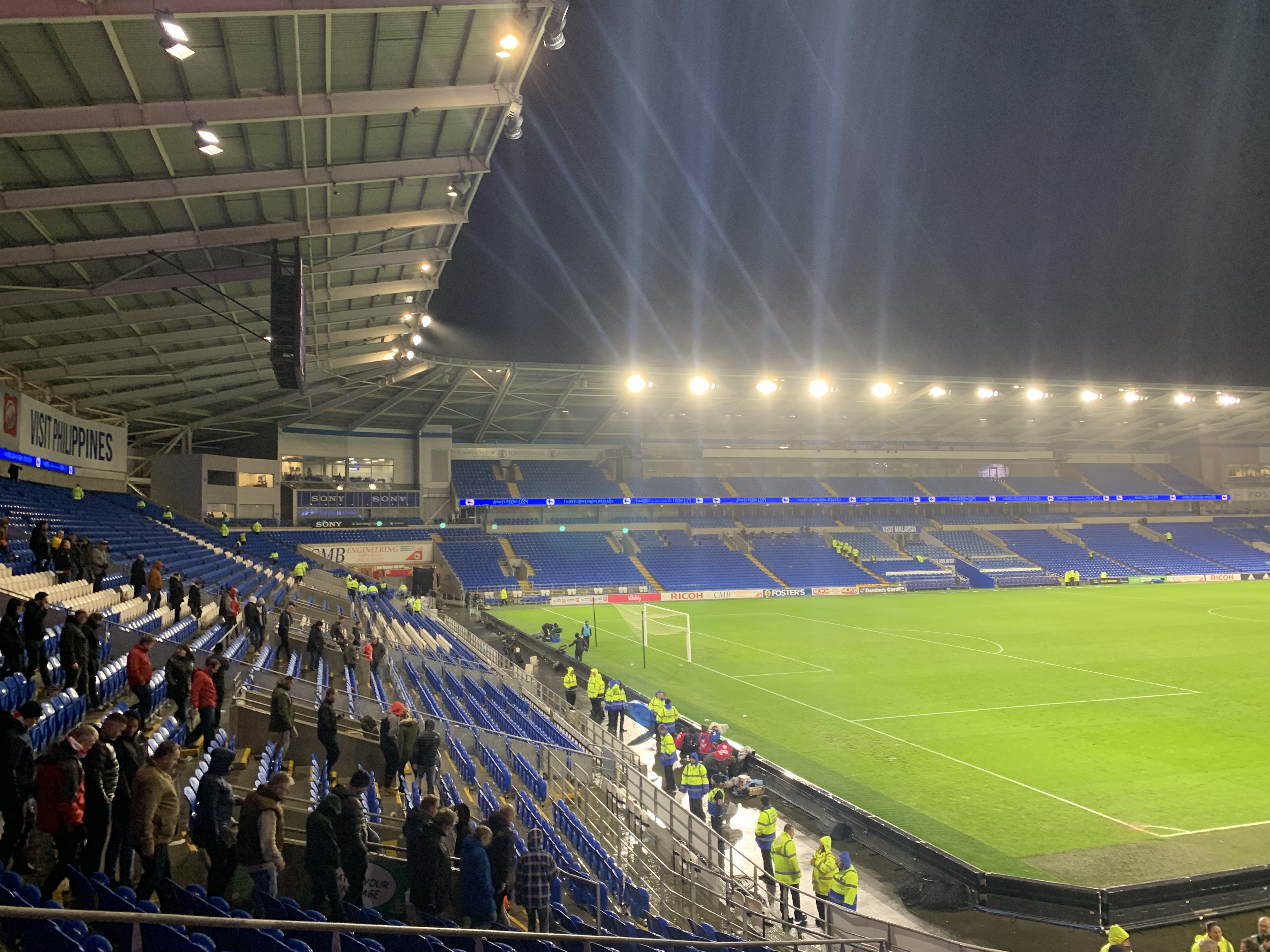 Empty Cardiff City Stadium - Ninian Stand, 14/01/13 Cardiff…