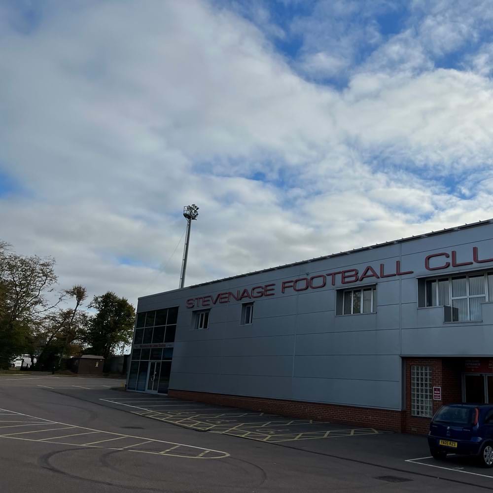 The Lamex Stadium - the home of Stevenage football club