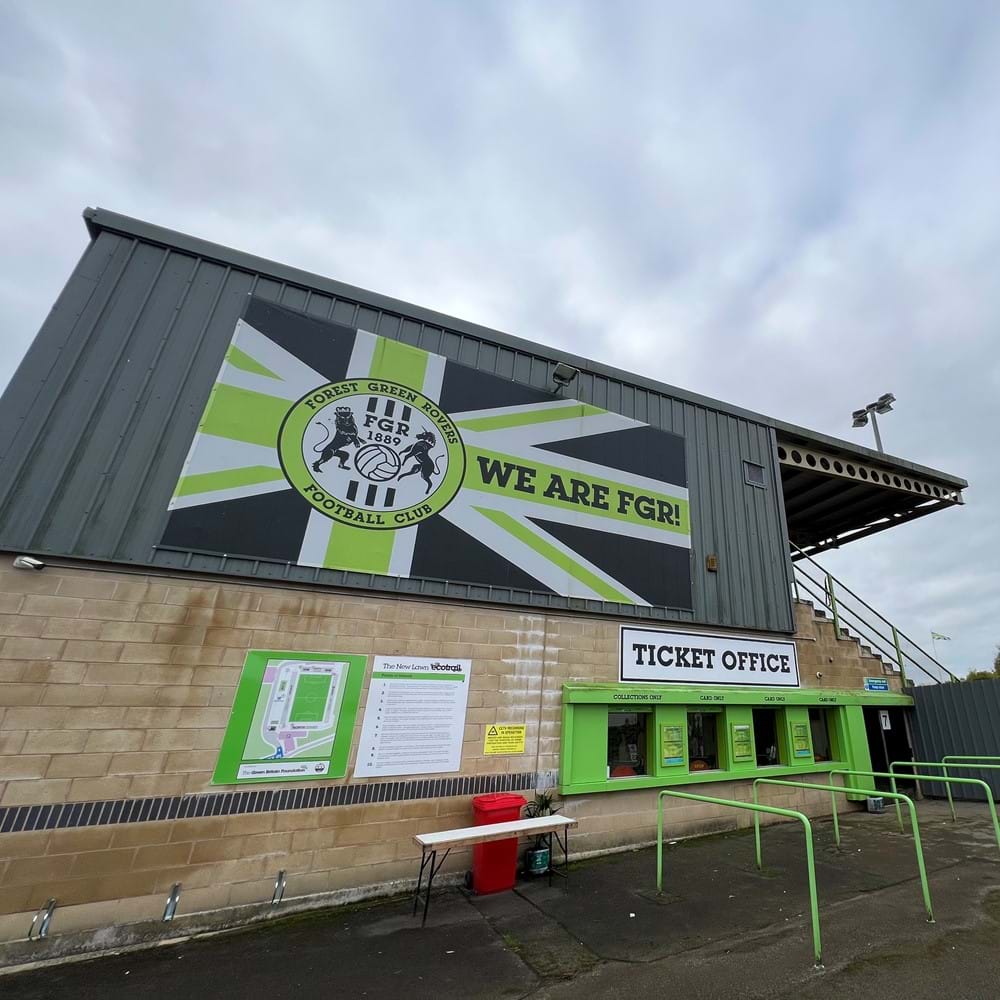 The New Lawn - the home of Forest Green Rovers football club