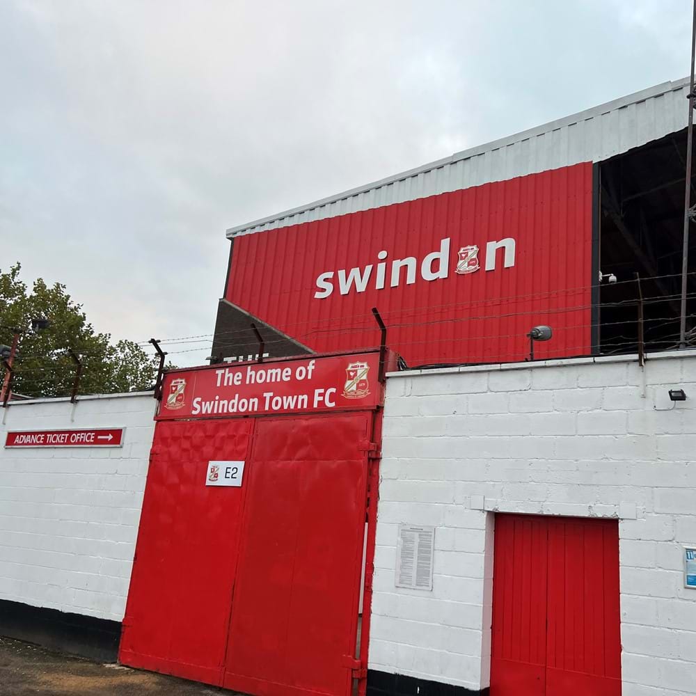County Ground - the home of Swindon Town football club