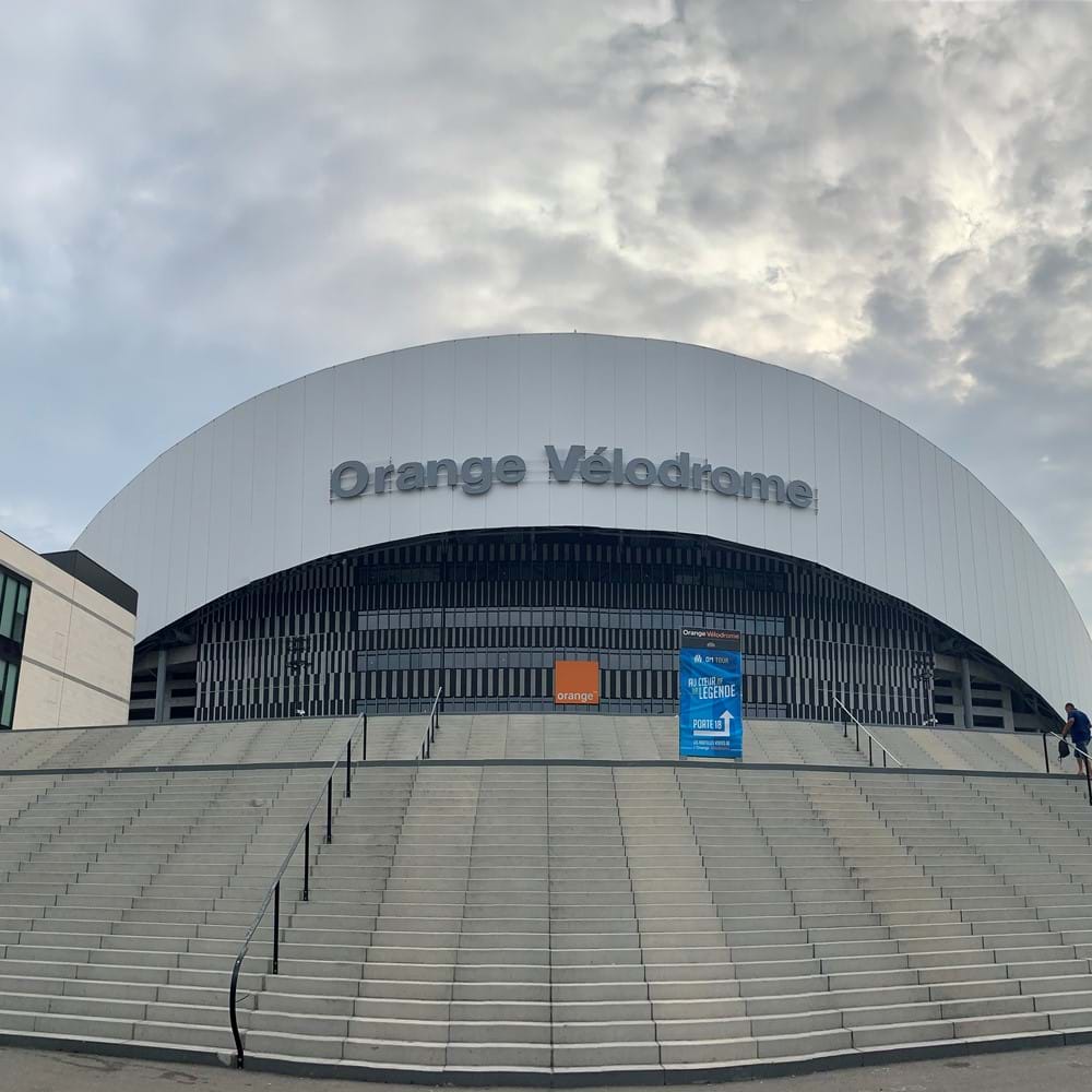 Orange Vélodrome - the home of Marseille football club