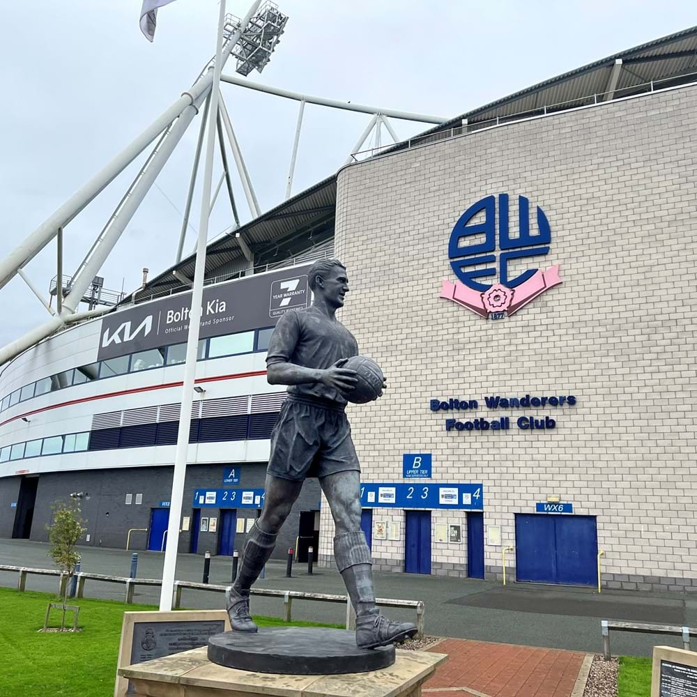 University of Bolton Stadium - the home of Bolton Wanderers football club