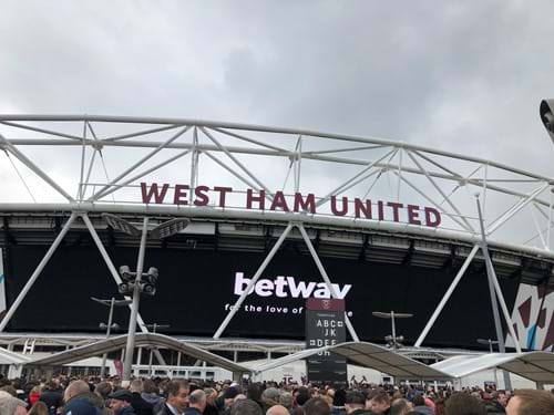 Joy at the Olympic Stadium