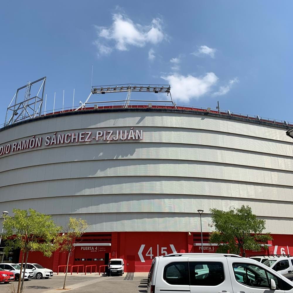 Ramon Sanchez-Pizjuan - the home of Sevilla football club