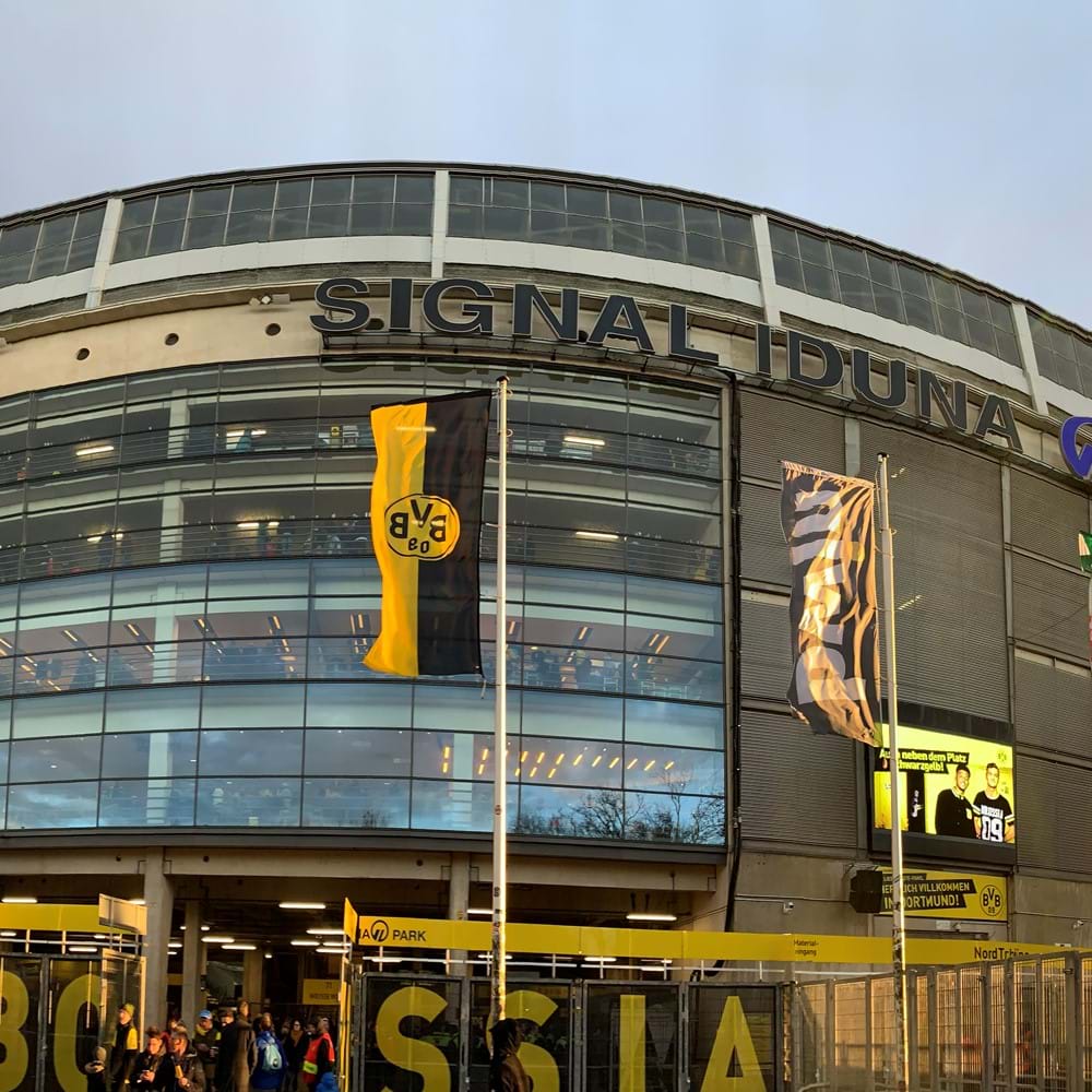 Signal Iduna Park - the home of Borussia Dortmund football club
