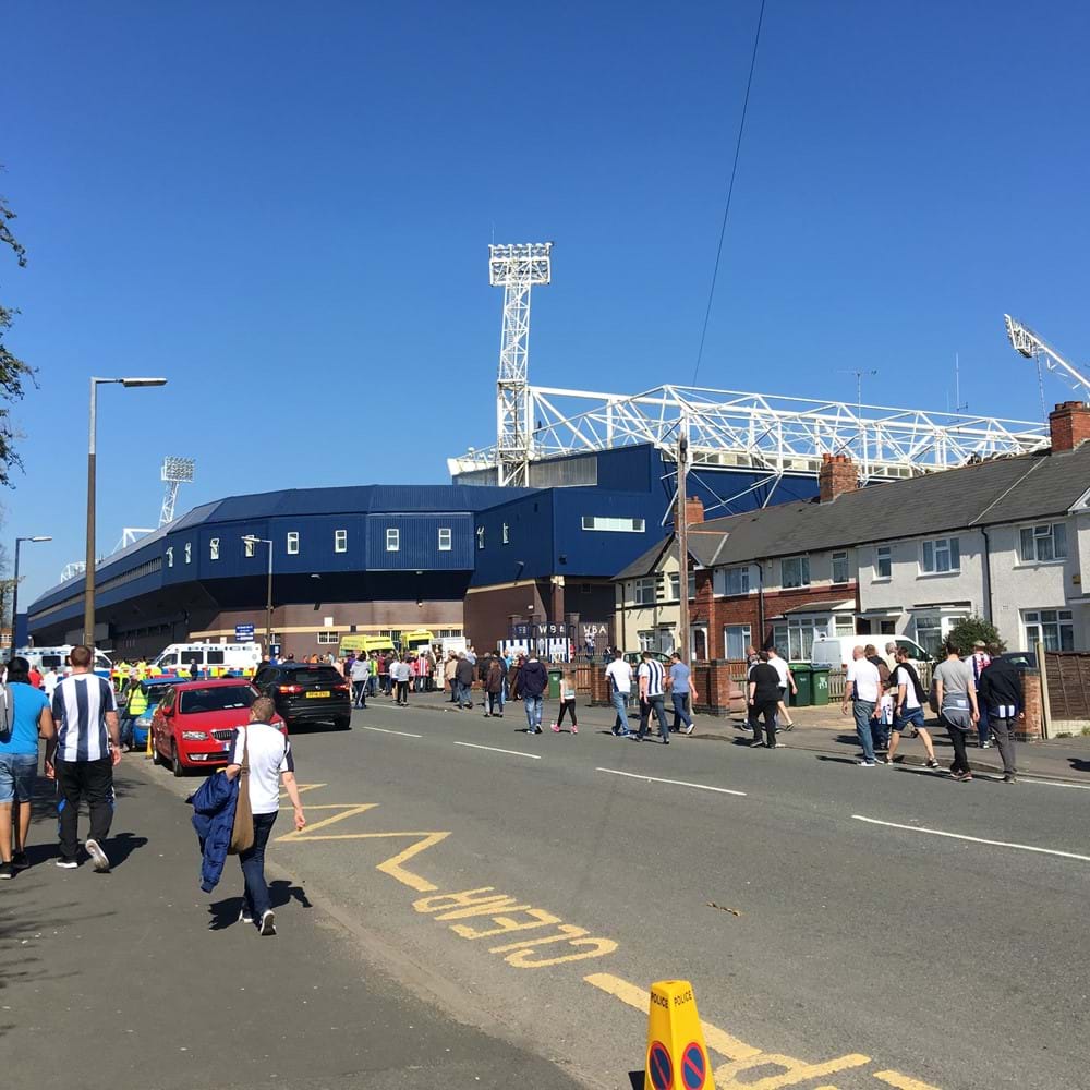 The Hawthorns - the home of West Bromwich Albion football club