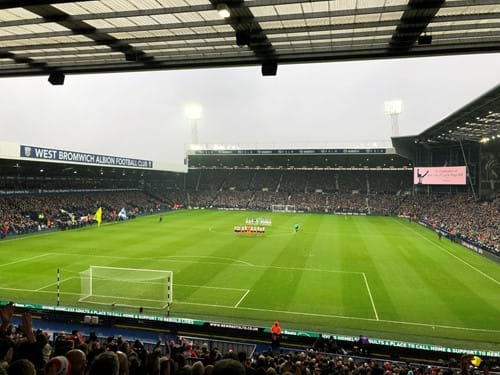 6 pointer at The Hawthorns