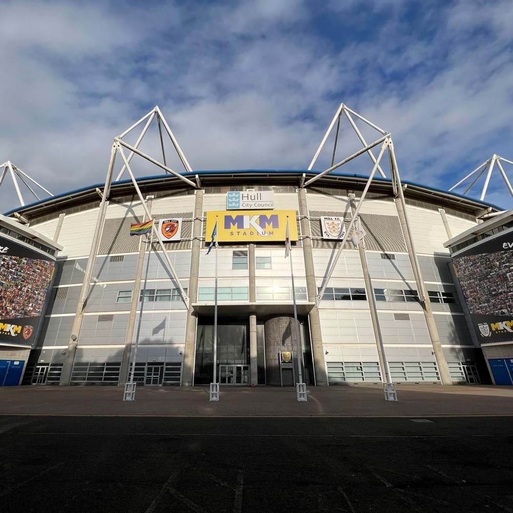 MKM Stadium - the home of Hull City football club