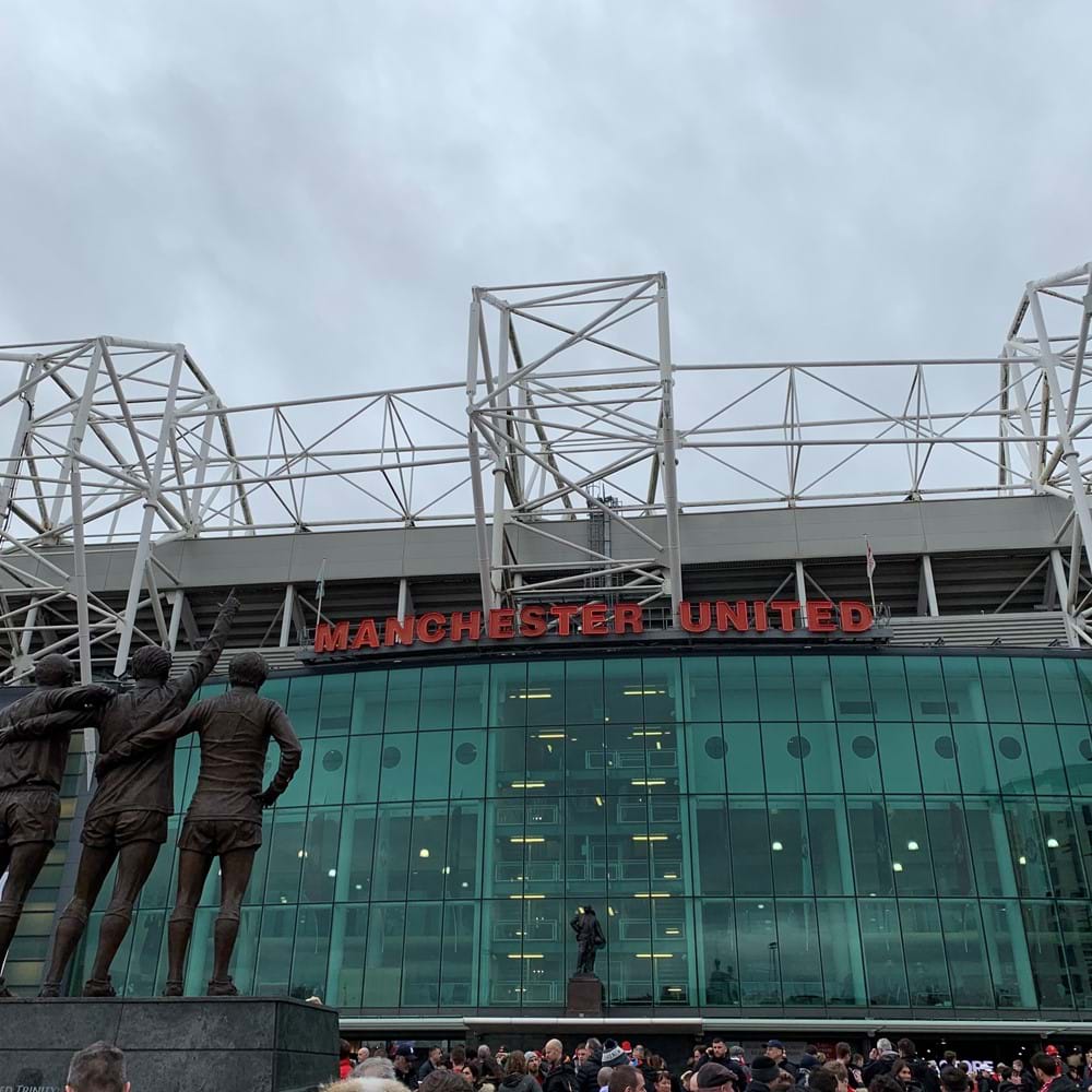 Old Trafford - the home of Manchester United football club