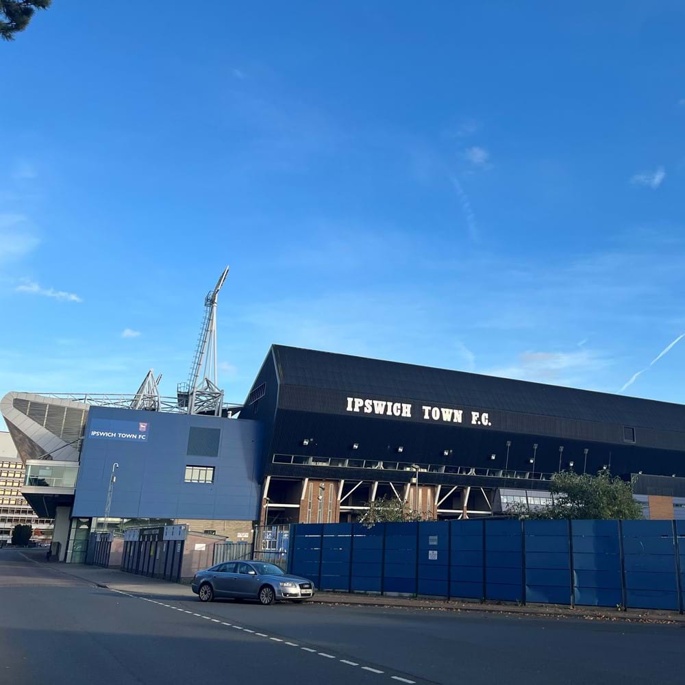 Portman Road - the home of Ipswich Town football club