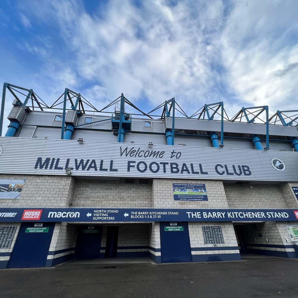 The Den - the home of Millwall football club