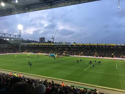 Disappointment at Carrow Road
