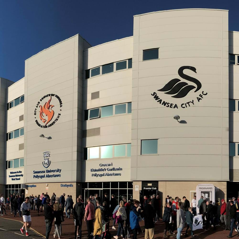Liberty Stadium - the home of Swansea City football club