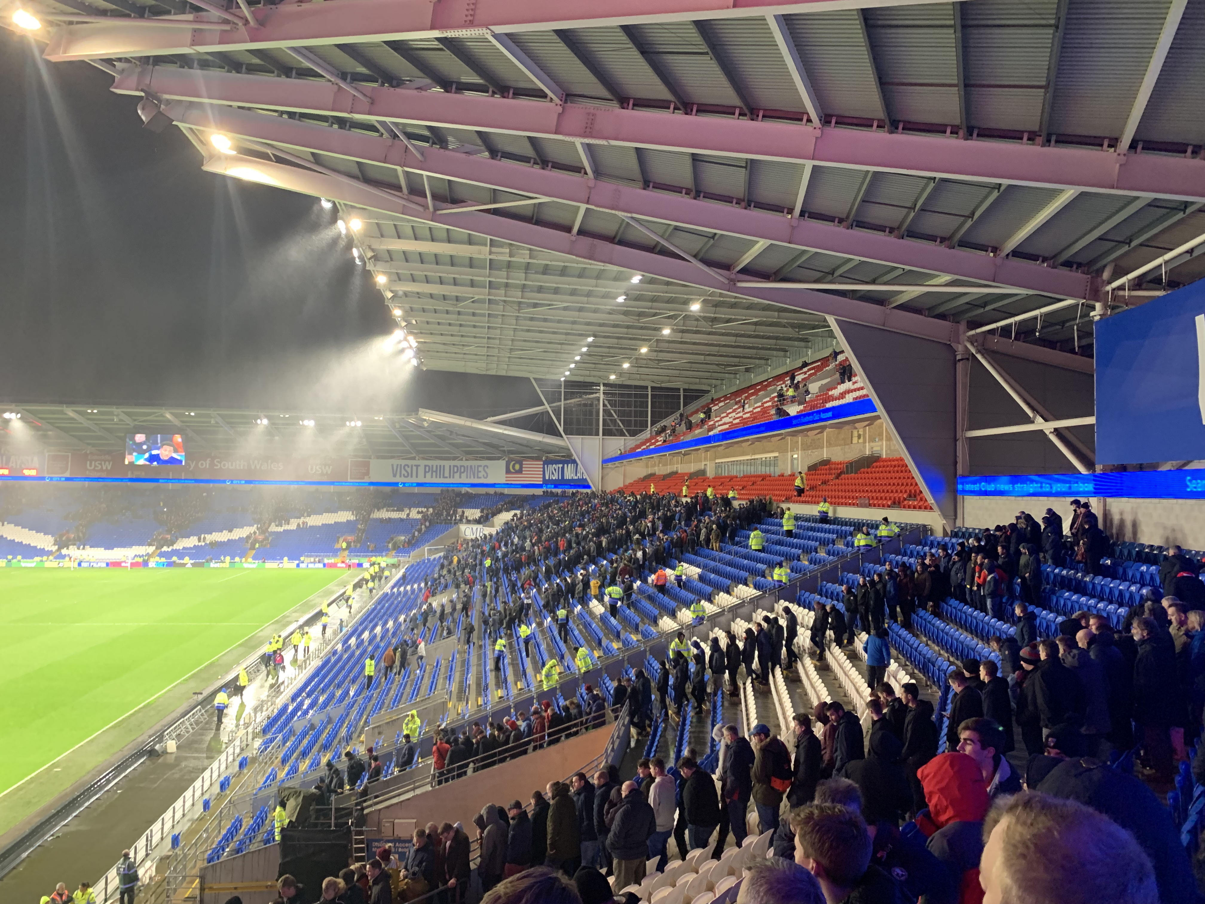 Empty Cardiff City Stadium - Ninian Stand, 14/01/13 Cardiff…