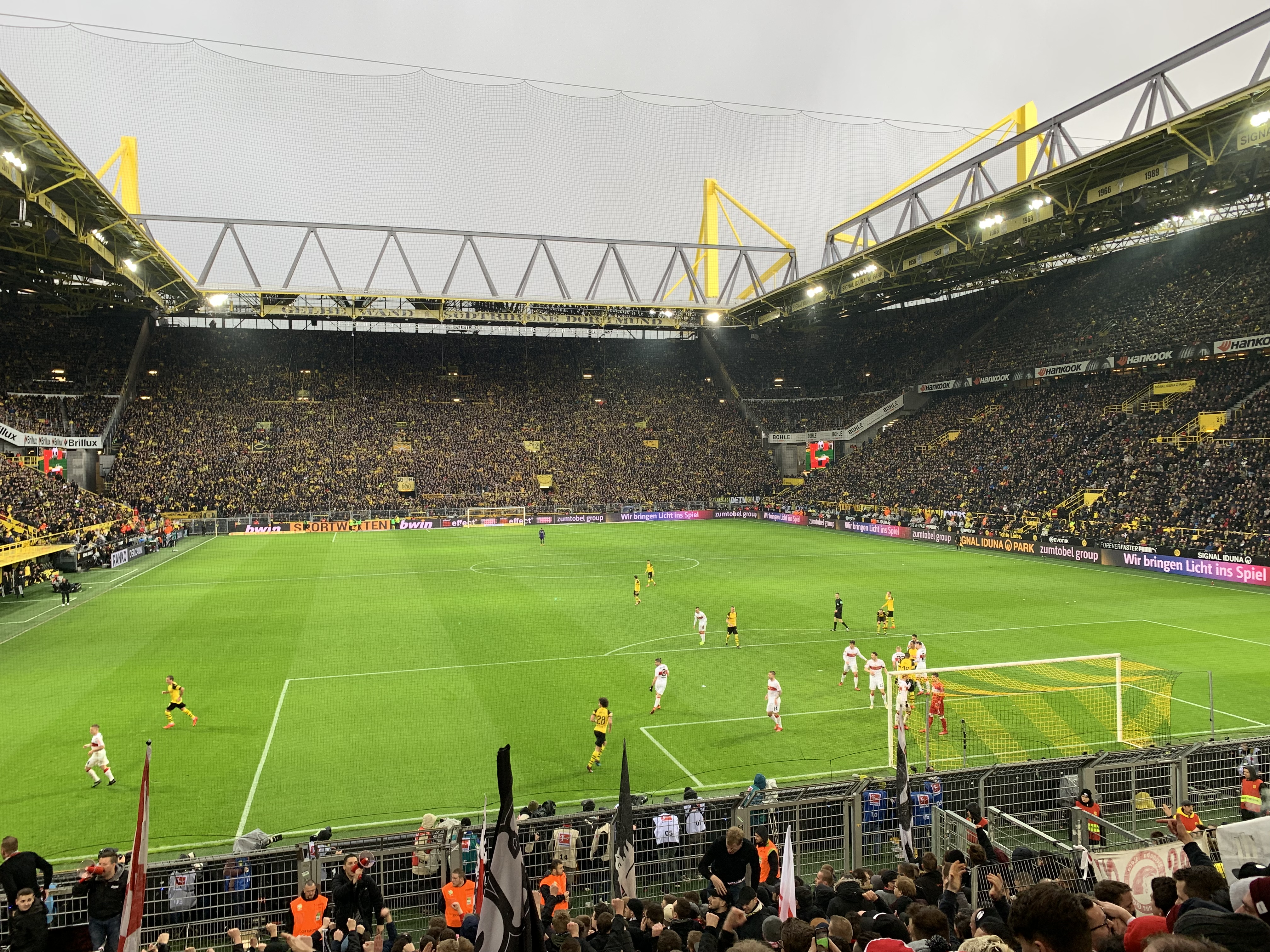 Signal Iduna Park the home of Borussia Dortmund