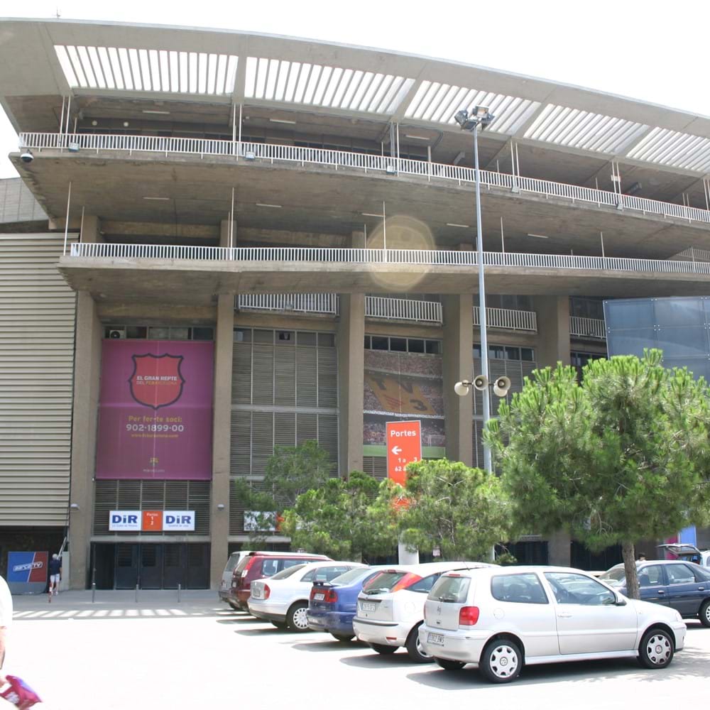 Camp Nou - the home of FC Barcelona football club