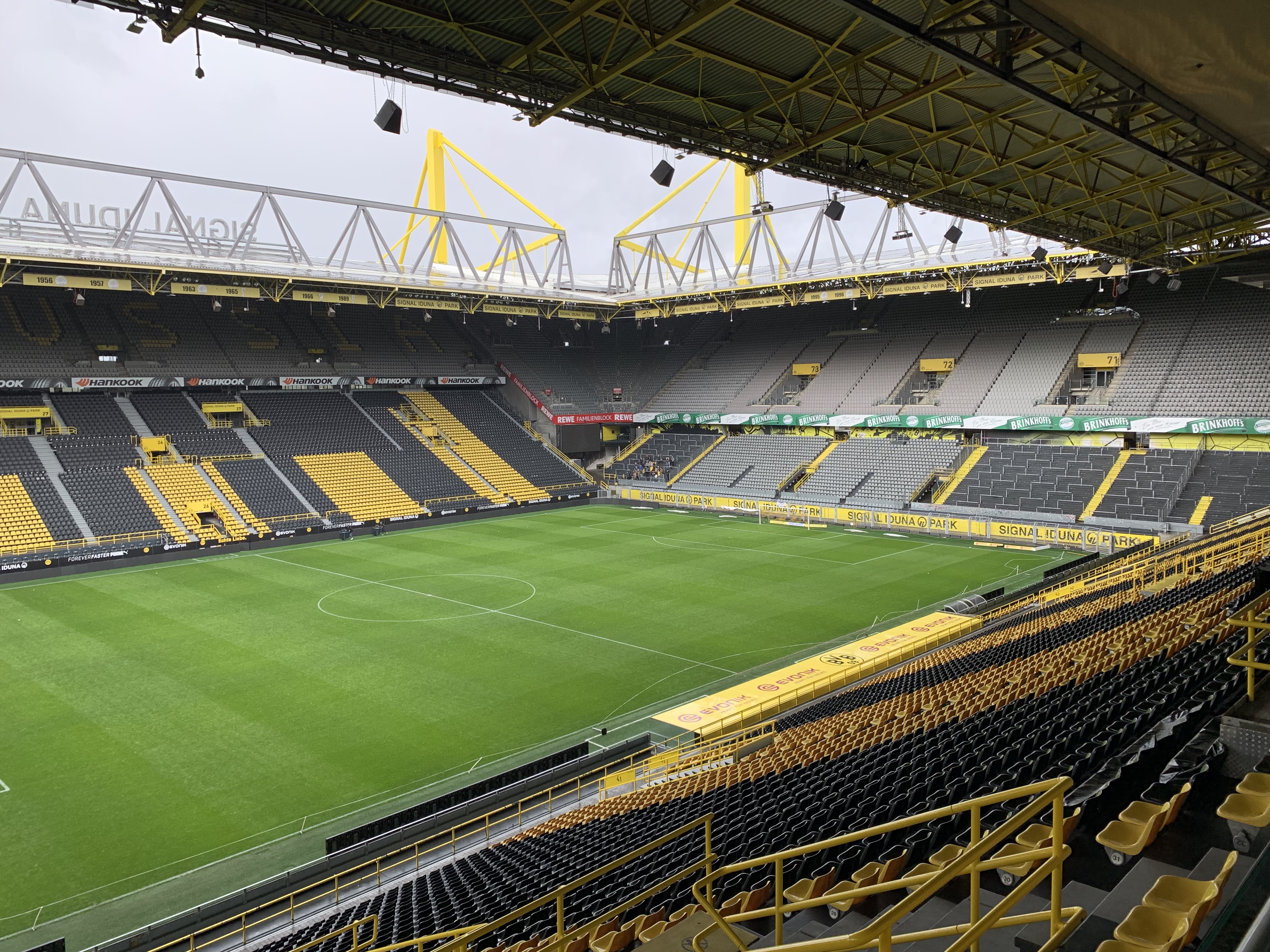 Signal Iduna Park the home of Borussia Dortmund