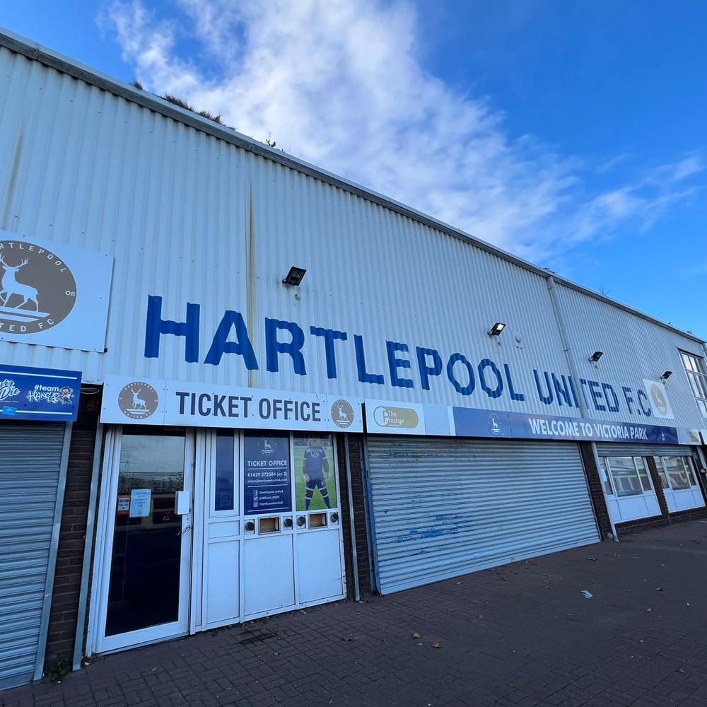 Victoria Park - the home of Hartlepool United football club