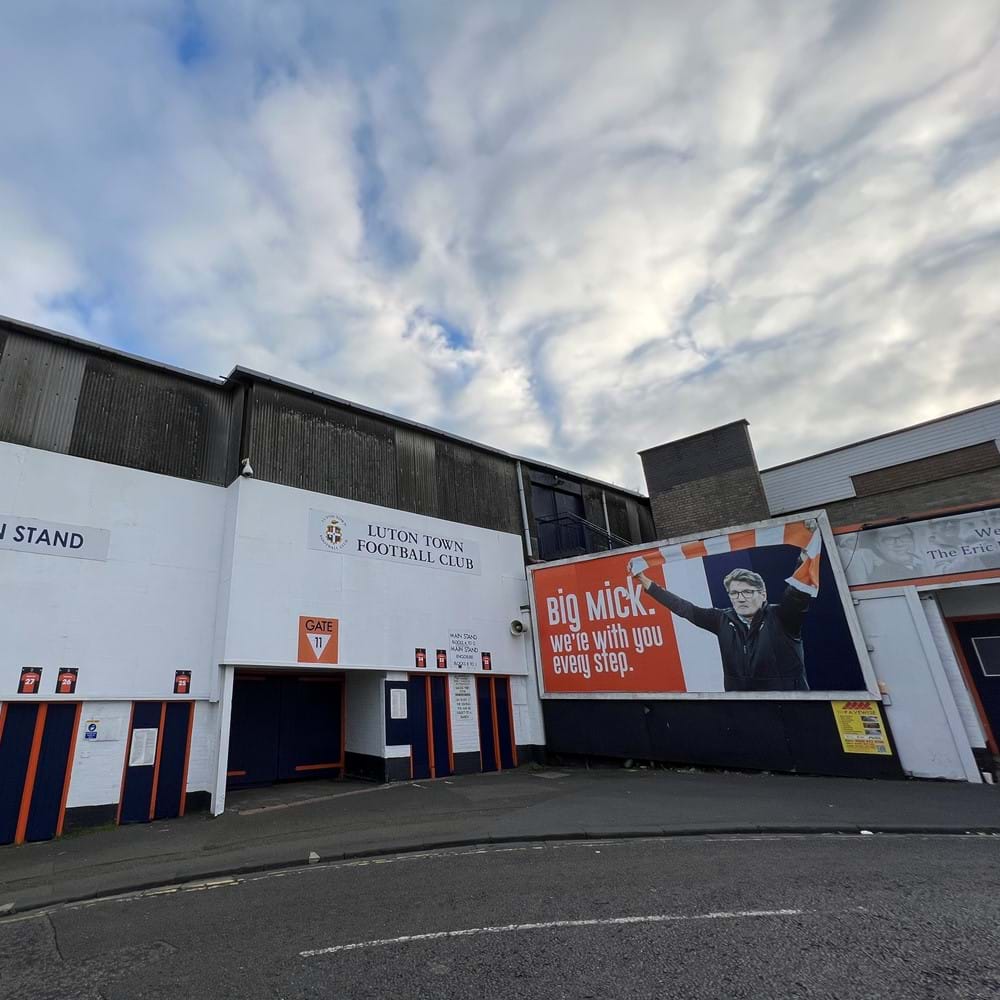 Kenilworth Road - the home of Luton Town football club