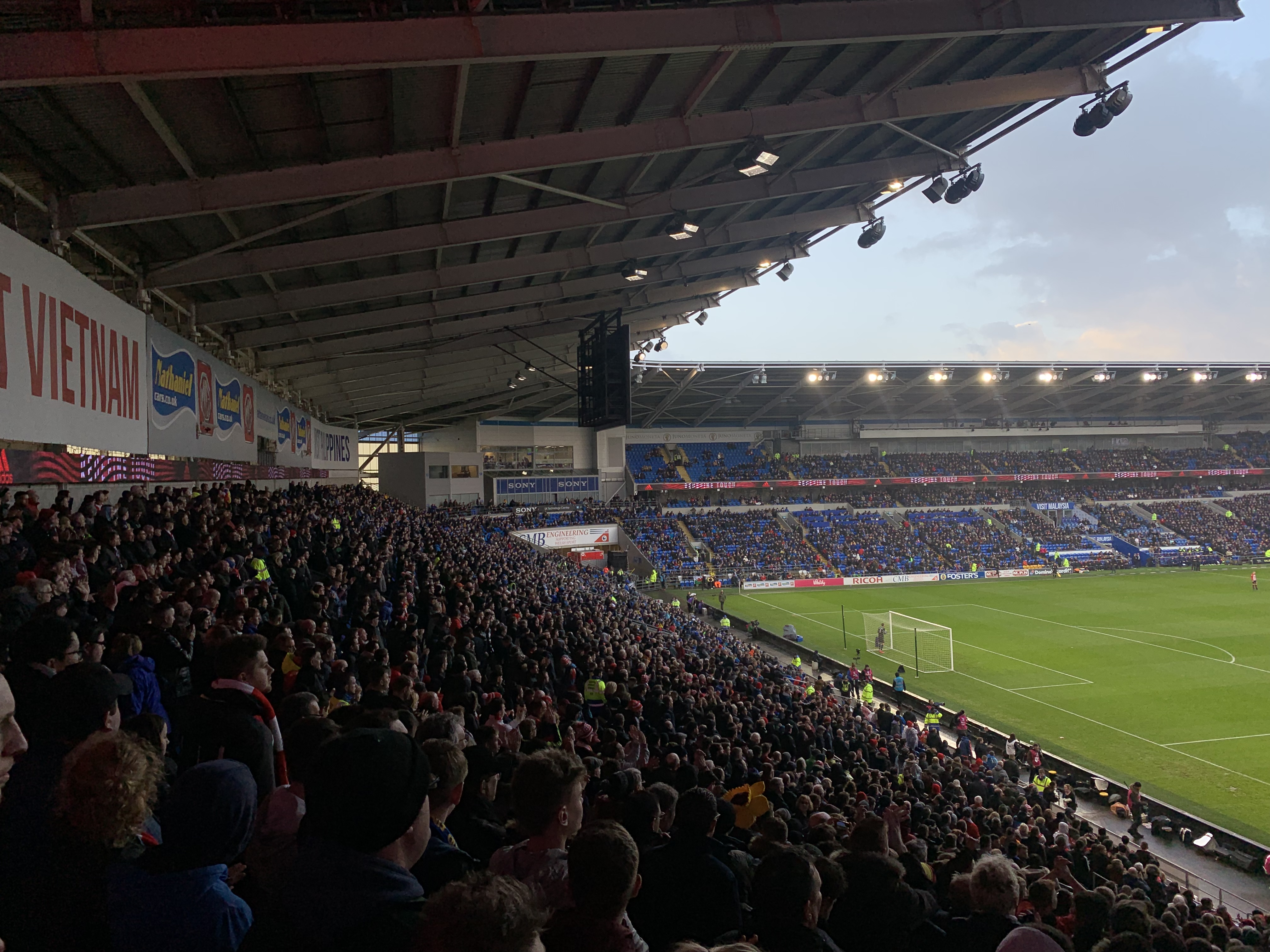 Empty Cardiff City Stadium - Ninian Stand, 14/01/13 Cardiff…